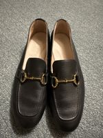 Paul Green Slipper schwarz Leder 