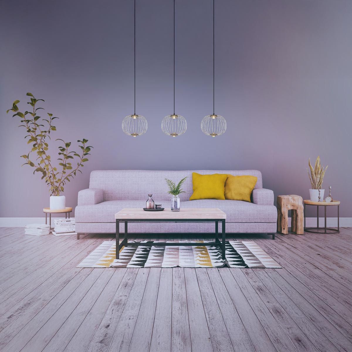 Lampadari & plafoniere: LED Pendelleuchte, 126 cm x 150 cm – Nuovo (secondo la descrizione) da Kreuzlingen venduto da Smart-Light 2