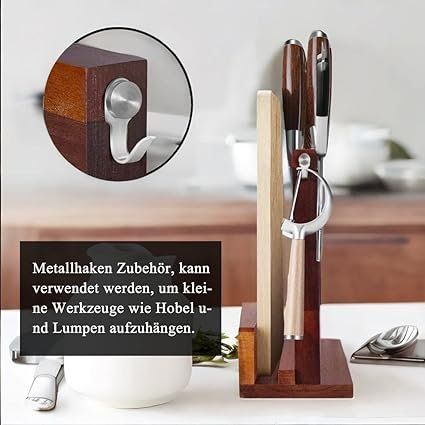 Messer: Messerblock Messerhalter Magnetisch Messerbrett Holz – Neu und originalverpackt aus Oberentfelden von Sch_md58 2