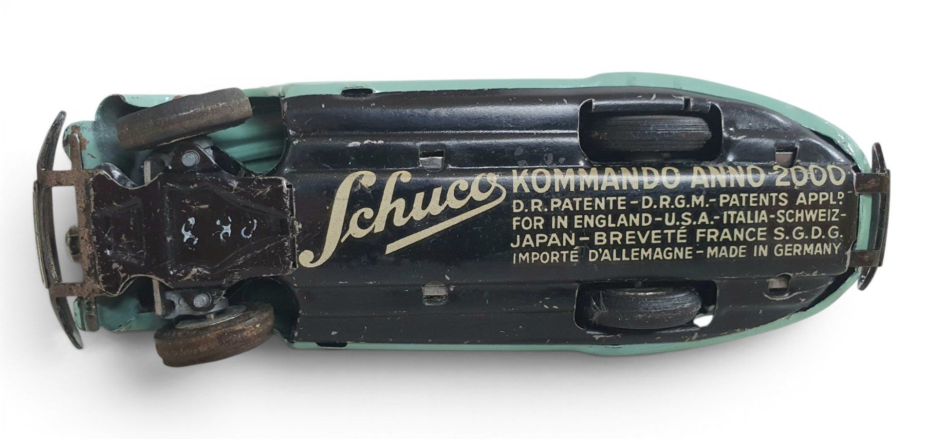 Schuco Giocattoli: Vorkriegs Schuco KOMMANDO-AUTO 2000 – Usato da Rickenbach b. Wil venduto da klassikmarkt.ch 6