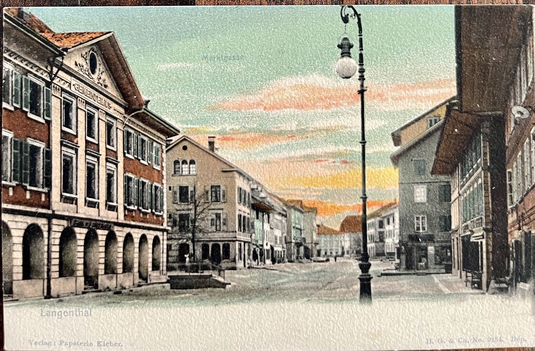 Cartoline postali: LANGENTHAL - 1904... Schön ! – Usato da Lutry venduto da Ediego