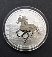 Australien 1 Dollar 2014 Stockhorse 1 OZ Silber in Kapsel