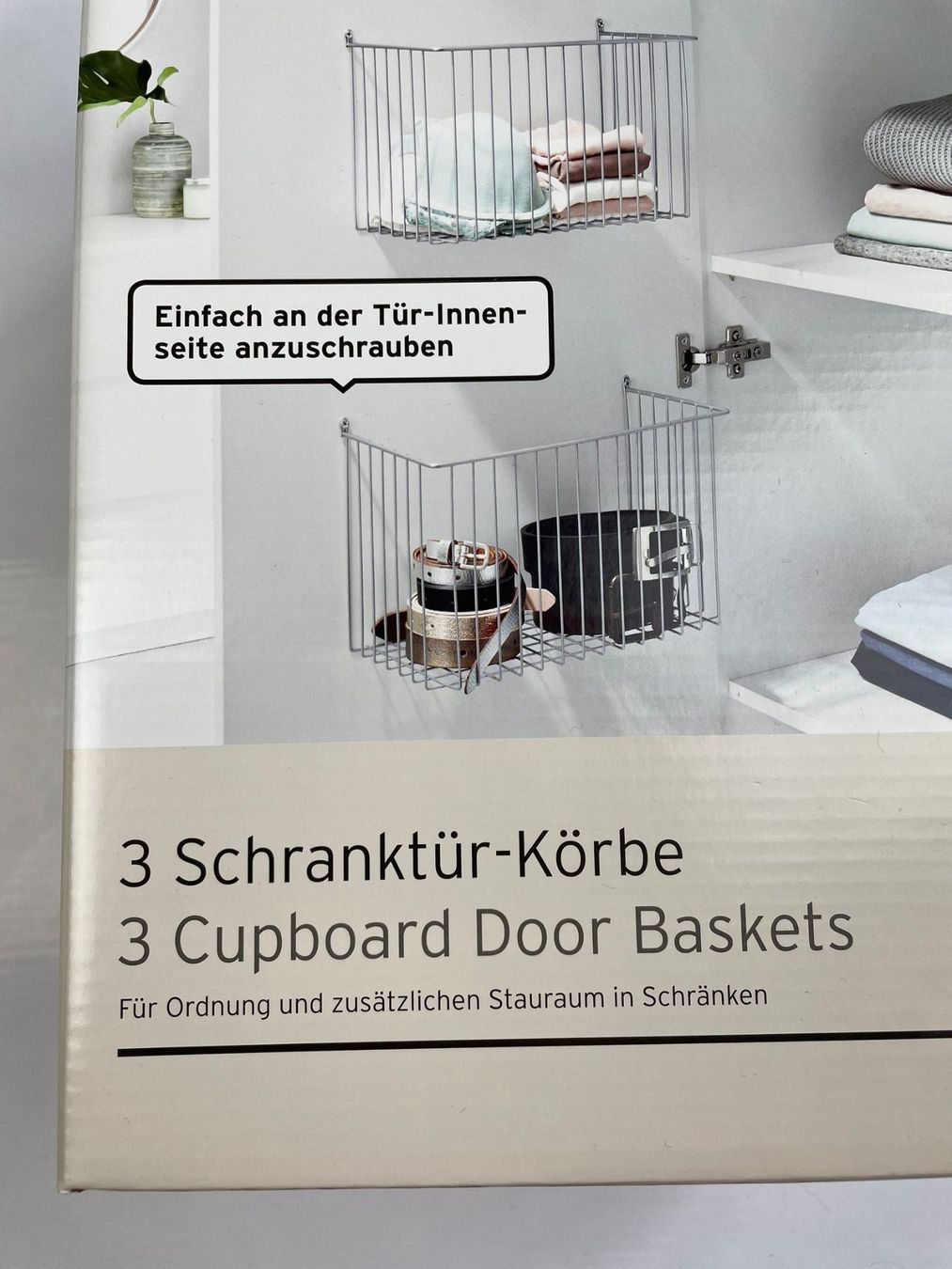 Sonstiges für Haushalt & Wohnen: Tchibo Schranktür-Körbe - 3 Stk. – Neu und originalverpackt aus Wängi von LiqKojote 2