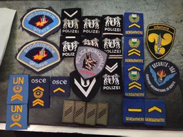 Patch Police/militaires Armée Suisse