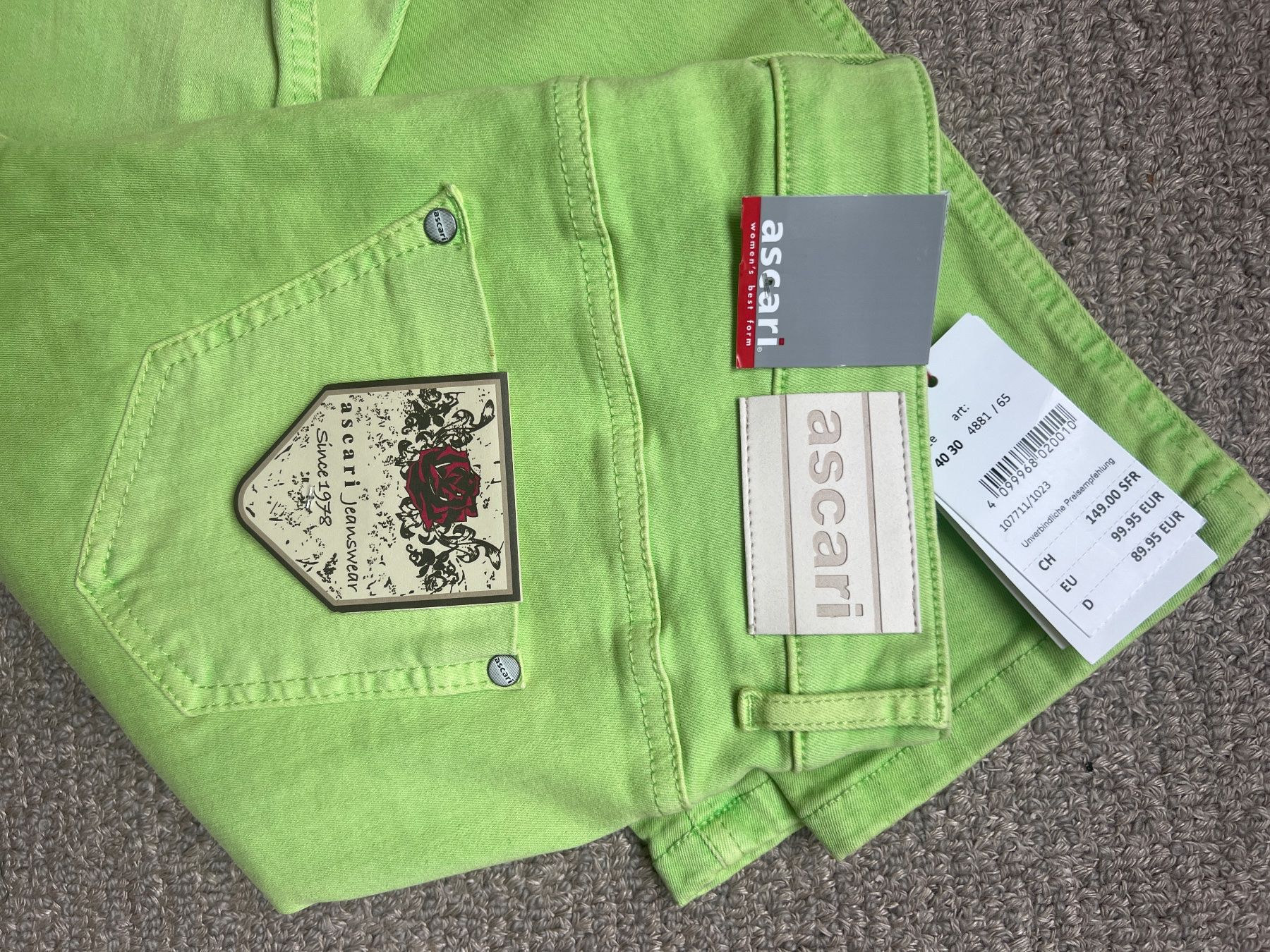 Jeans: Jeans ASCARI 40 neu – Difettoso da Dornach venduto da samuti 5