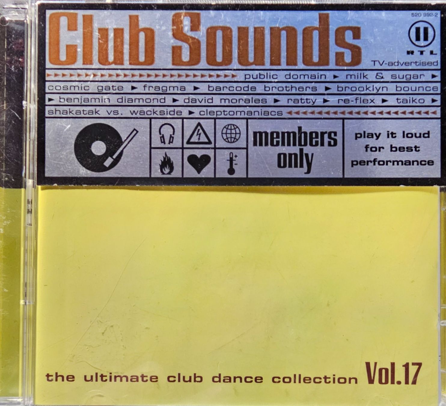 CD: Club Sounds Vol. 17 – Usato da Wahlen b. Laufen venduto da Cg10