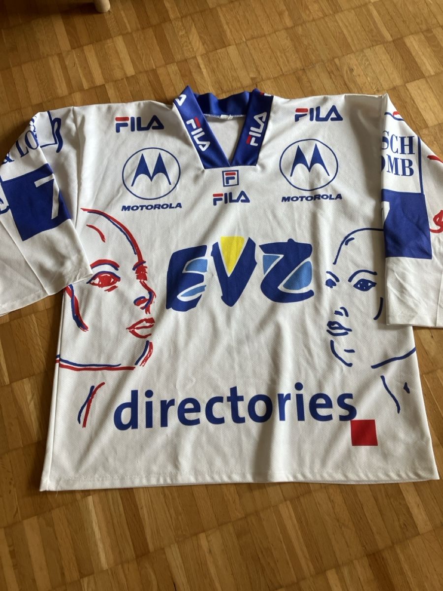 Fila Canottiere & Pantaloni: Eishockey Trikot EVZ – Usato da Steffisburg venduto da muggenstutz31 1