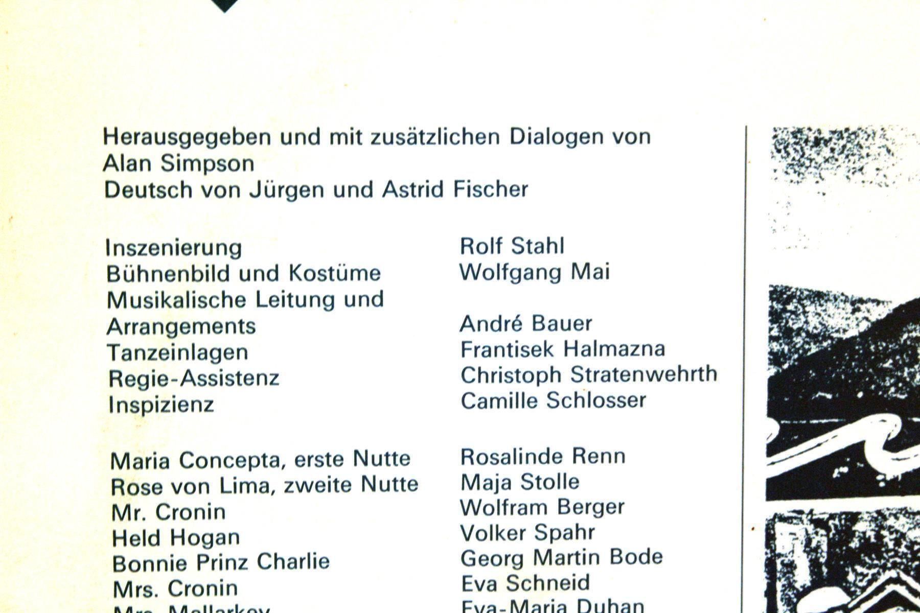 Giradischi: BRENDAN BEHAN: Richards Korkbein – Usato da Bern venduto da vinyl-heaven 3
