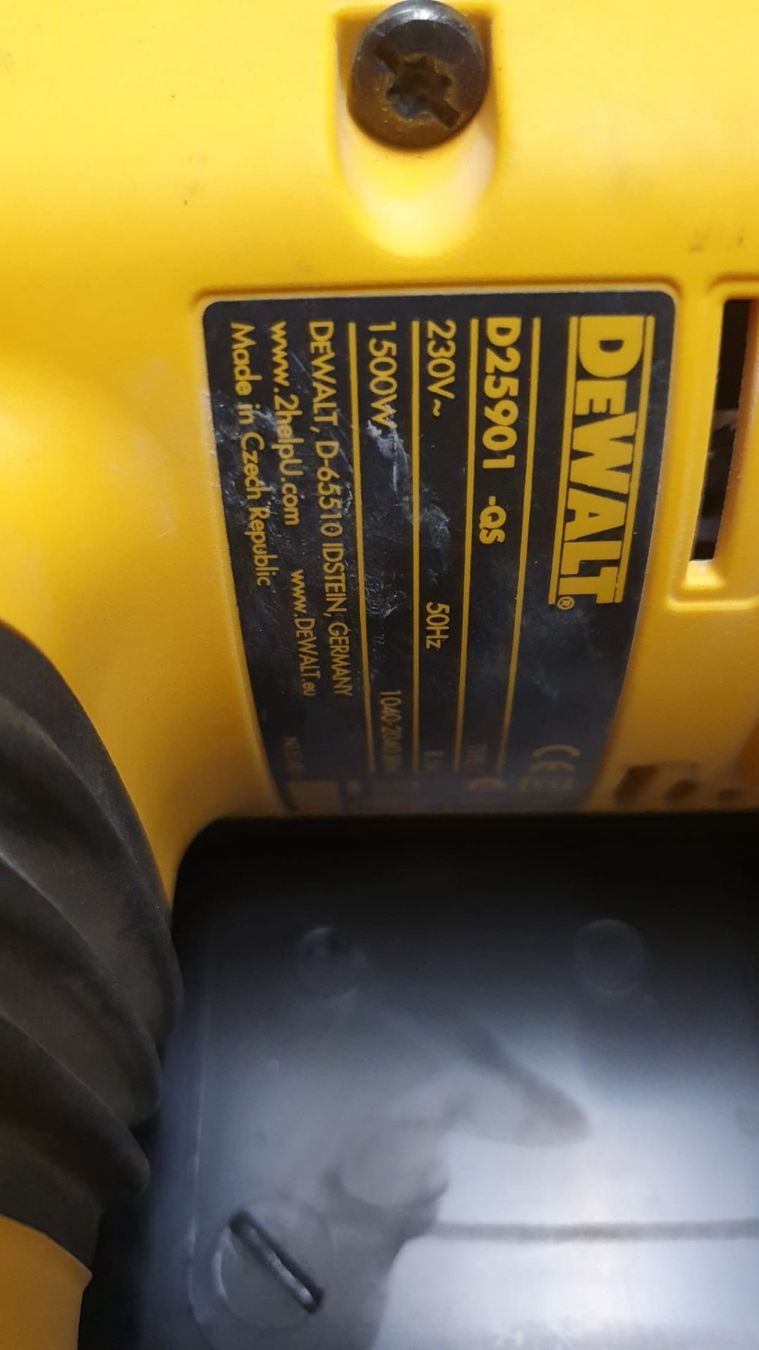 Tutte le macchine: Dewalt D25901 Abbruchhammer mit Zubehör SDS – Usato da Hörhausen venduto da SevenTimesSix 1