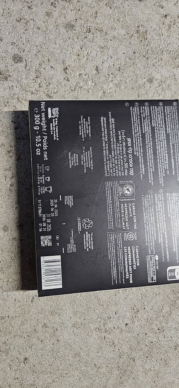 Nespresso Lebensmittel & Spezialitäten: Nespresso Finezzo  Classics,  – Neu (gemäss Beschreibung) aus Baar von Vel...Baar45 5