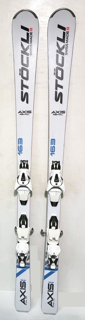 Stöckli Skis: Stöckli AXIS   163 cm; Model 2024 / 25 – Gebraucht aus Brüttisellen von SkiverkaufStepan
