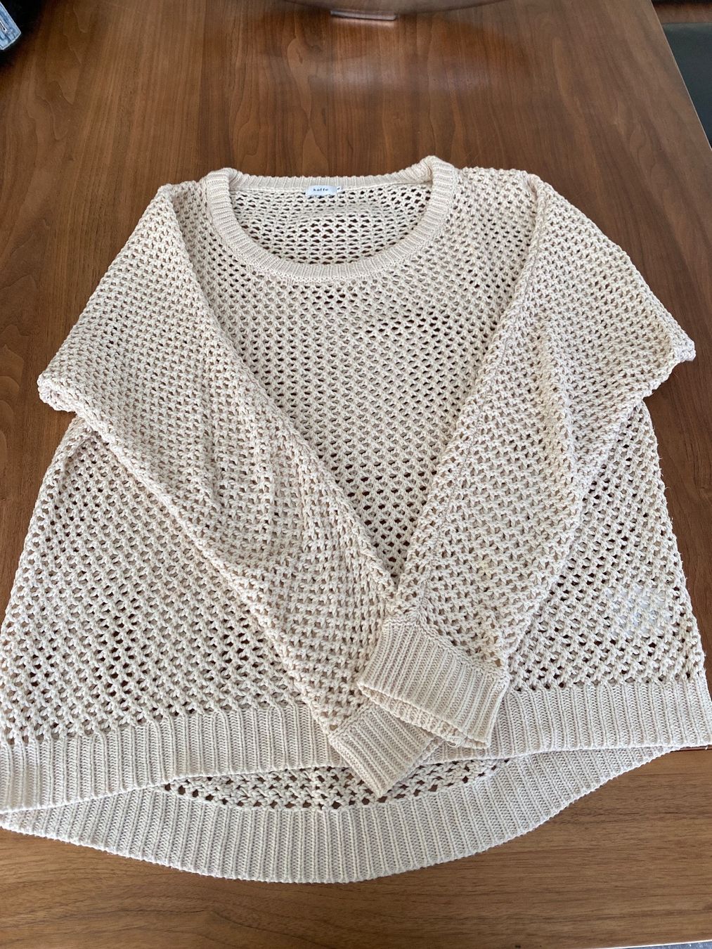 Maglioni & Felpe: Pullover von Marke Kaffe in beige Grösse M – Usato da Schwyz venduto da Trofana 2