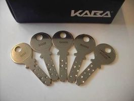 Original Kaba 8 Handwerkerschlüsselset