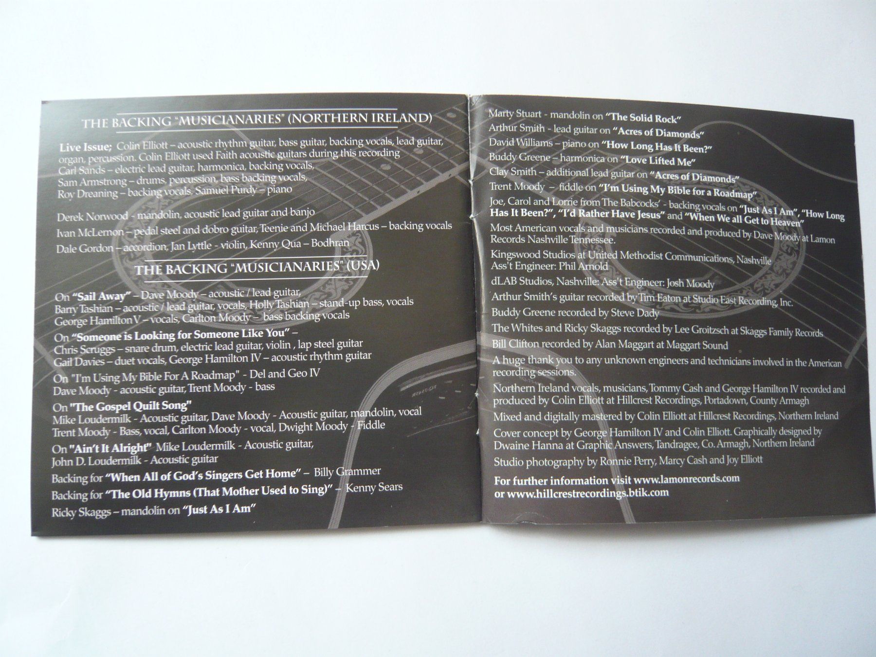 CD: GEORGE HAMILTON IV & FRIENDS – Usato da Winterthur venduto da Cajun 1