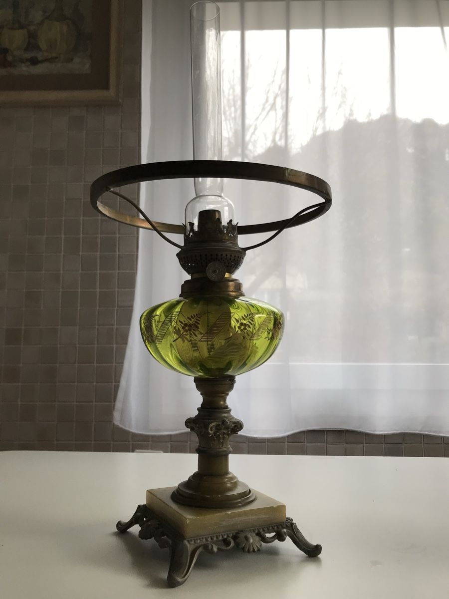 Lampade: Élégante lampe à huile – Usato da Villeneuve VD venduto da sim_q5hp 1