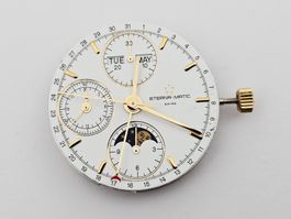 Eterna Matic Valjoux 7751 Automatik Werk mit Zifferblatt
