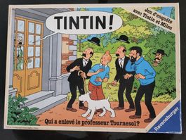 Jeu Tintin : Qui a enlevé le professeur Tournesol ? complet!