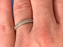 Ring Alianzring silber CLASSICO (54)