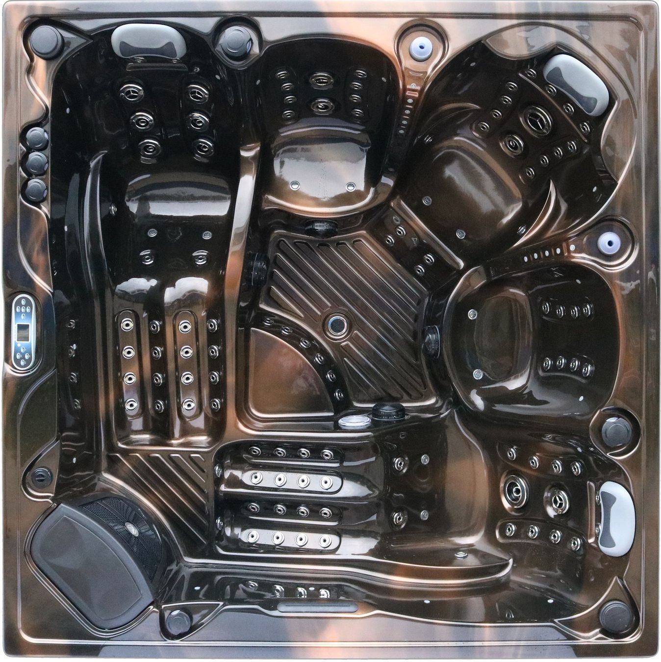 Bains à remous: Whirlpool Titanium Goldbrown - Fabrikneu, Acrylschaden – Défectueux à Würenlingen par SpaSolutions 6