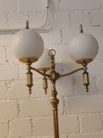 Vintage Stehlampe mit Glaskugeln