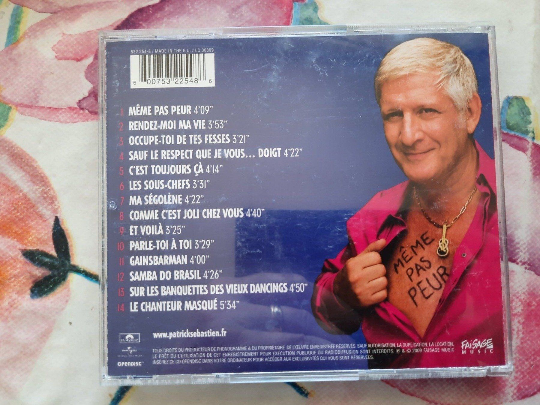 CD: CD Patrick Sébastien - Même pas peur – Usato da Pully venduto da bro_n52j 1
