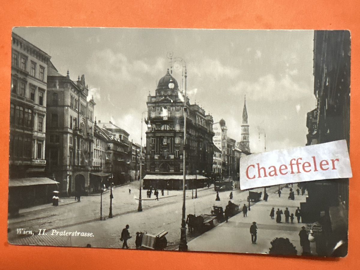 Cartes postales: 1925  Wien II. Praterstrasse mit Stempel – D'occasion à Zürich par Chaeffeler