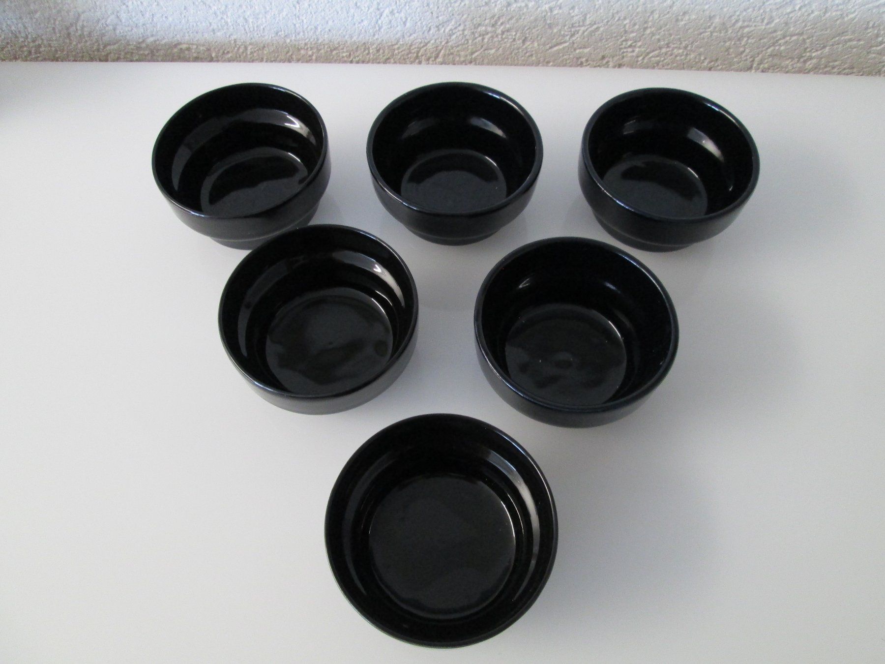 Set di piatti: 6 Set kleine Schälchen, schwarz – Usato da Movelier venduto da ddomenika 1