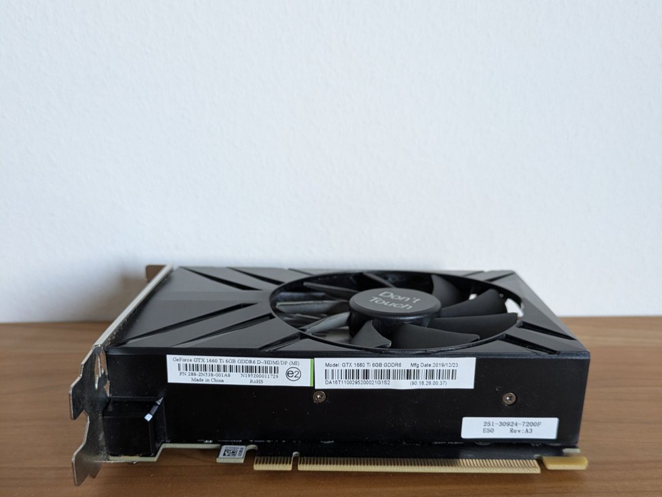Nvidia Grafikkarten: NVIDIA GeForce GTX 1660 GTX 6GB – Gebraucht aus Wil SG von SomeGuy 4