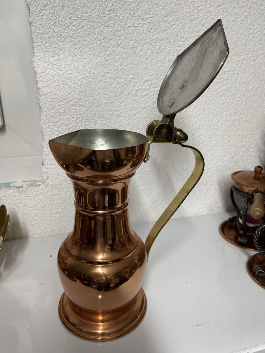 Carafes: Kupferkanne – D'occasion à Aarberg par Trudi.70