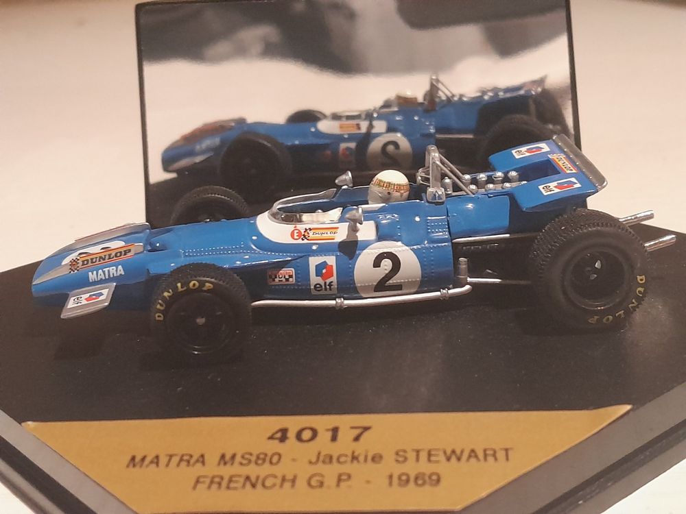 Matra MS80 (Stewart) French GP 1969 Quartzo 1:43 Art.N° 4017 (Neu und ...