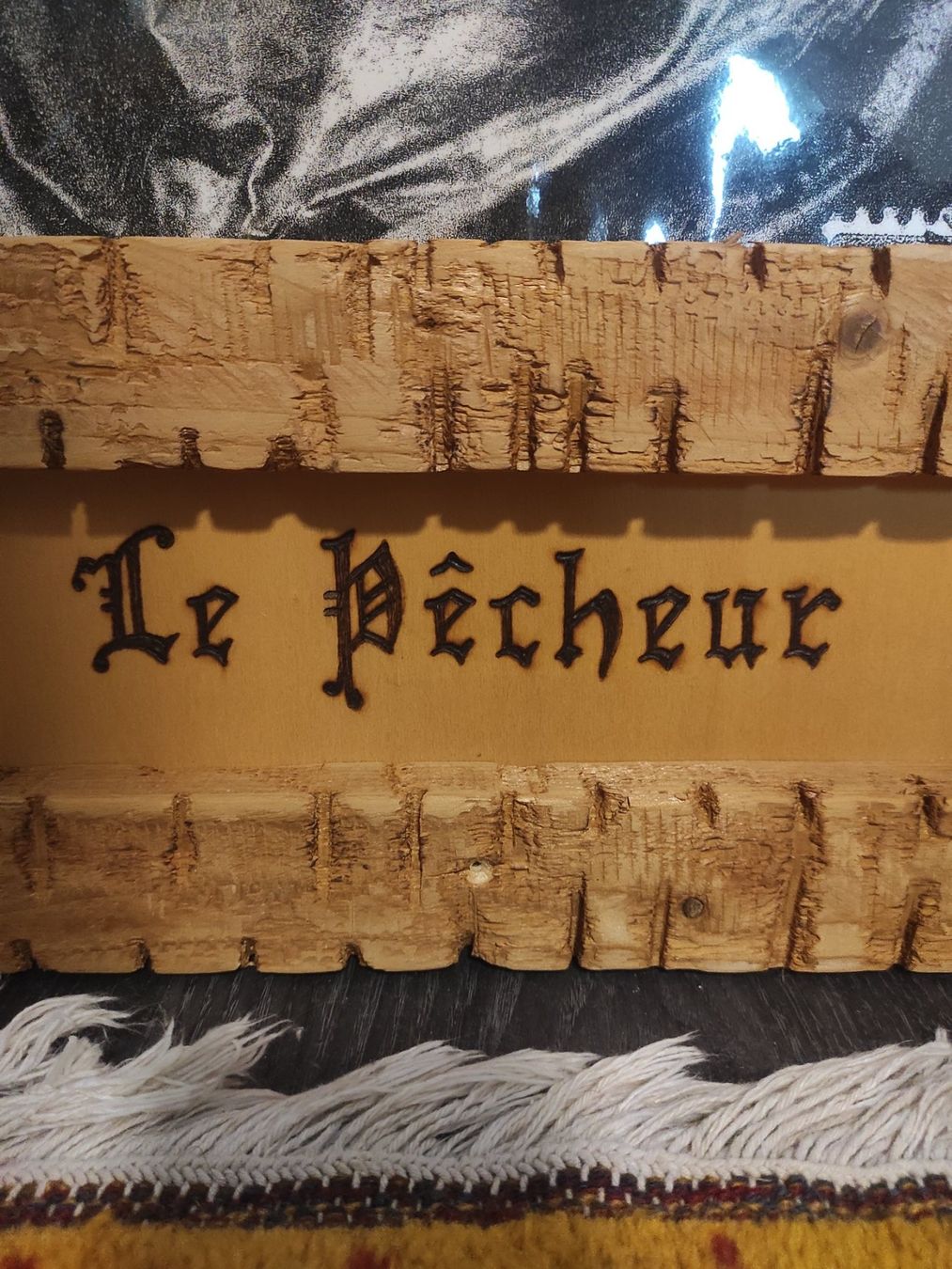 Posters & Illustrations: Tableau photo "Le Pêcheur" – D'occasion à La Roche FR par seashellfan 1