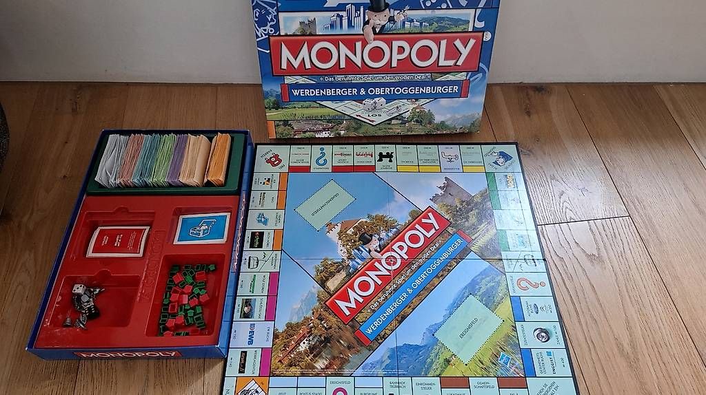 Giochi: Monopoly Werdenberg  & Obertoggenburger – Usato da Vaduz venduto da Finder2012 3