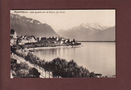 MONTREUX - Quai et Dents du midi