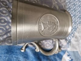 Besteck Kelch Silber Jubiläum Queen Elizabeth II Pewter