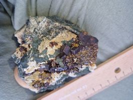 Minerale Pirite Alpe Fieudo Gottardo Ticino