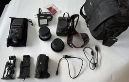 Canon EOS 1000D DSLR Set + 18-55mm & 50mm + Blitz + Zubehör