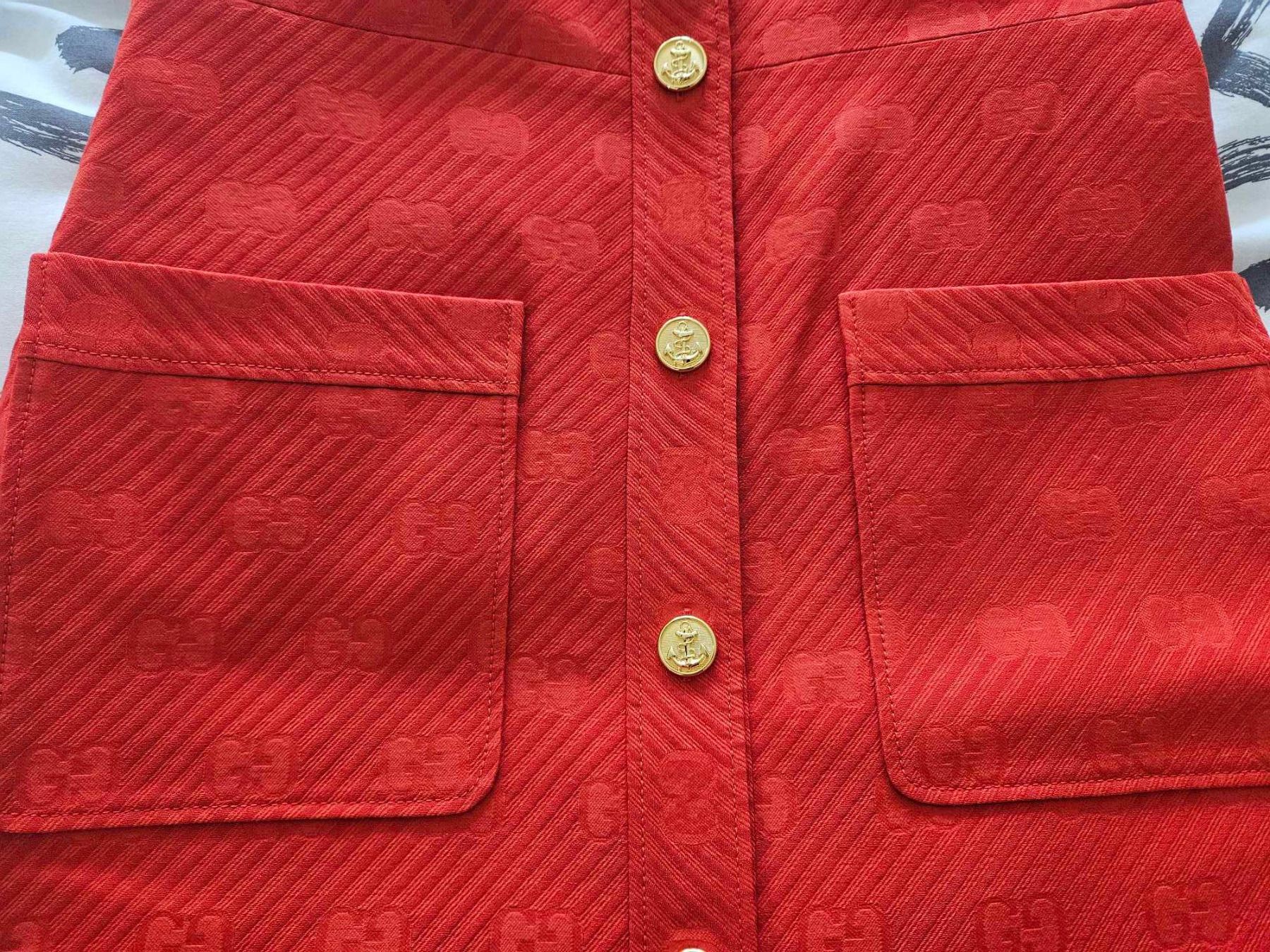 Gucci Kleider: GUCCI Kleid Wolle-Seide rot – Neu (gemäss Beschreibung) aus Luzern von schuhparadies159 3