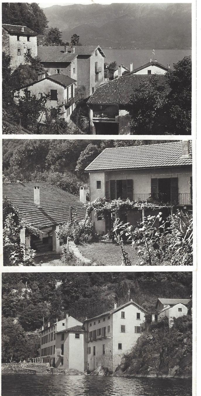 Cartoline postali: 3 Alte Ansichtskarten Ascona Jugendhaus Moscia – Usato da Frauenfeld venduto da ZAZ12