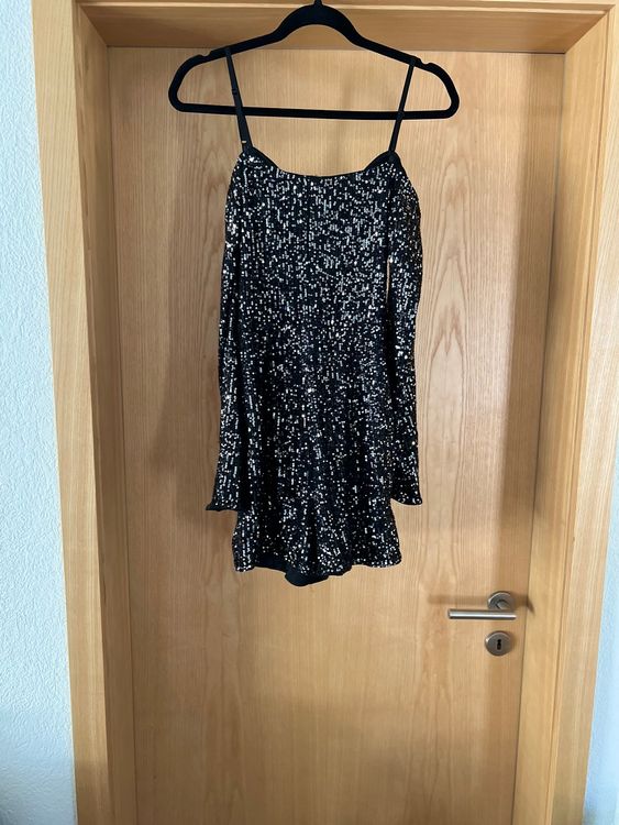 Glitzer Jumpsuit kurz gr. M, neu Kaufen auf Ricardo