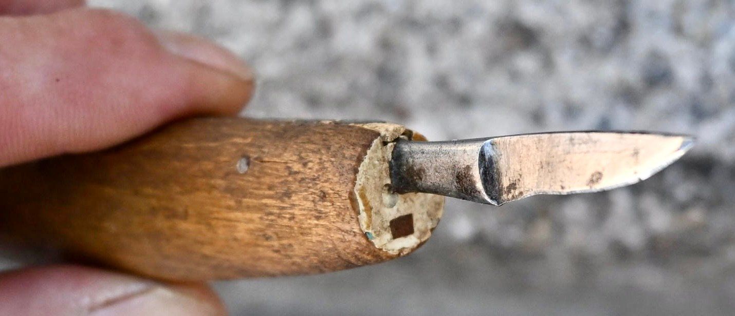 Alle Werkzeuge: antikes Schuster- oder Sattlermesser? Länge 17cm zuschneide – Gebraucht aus Pfaffhausen von mono_rec 6