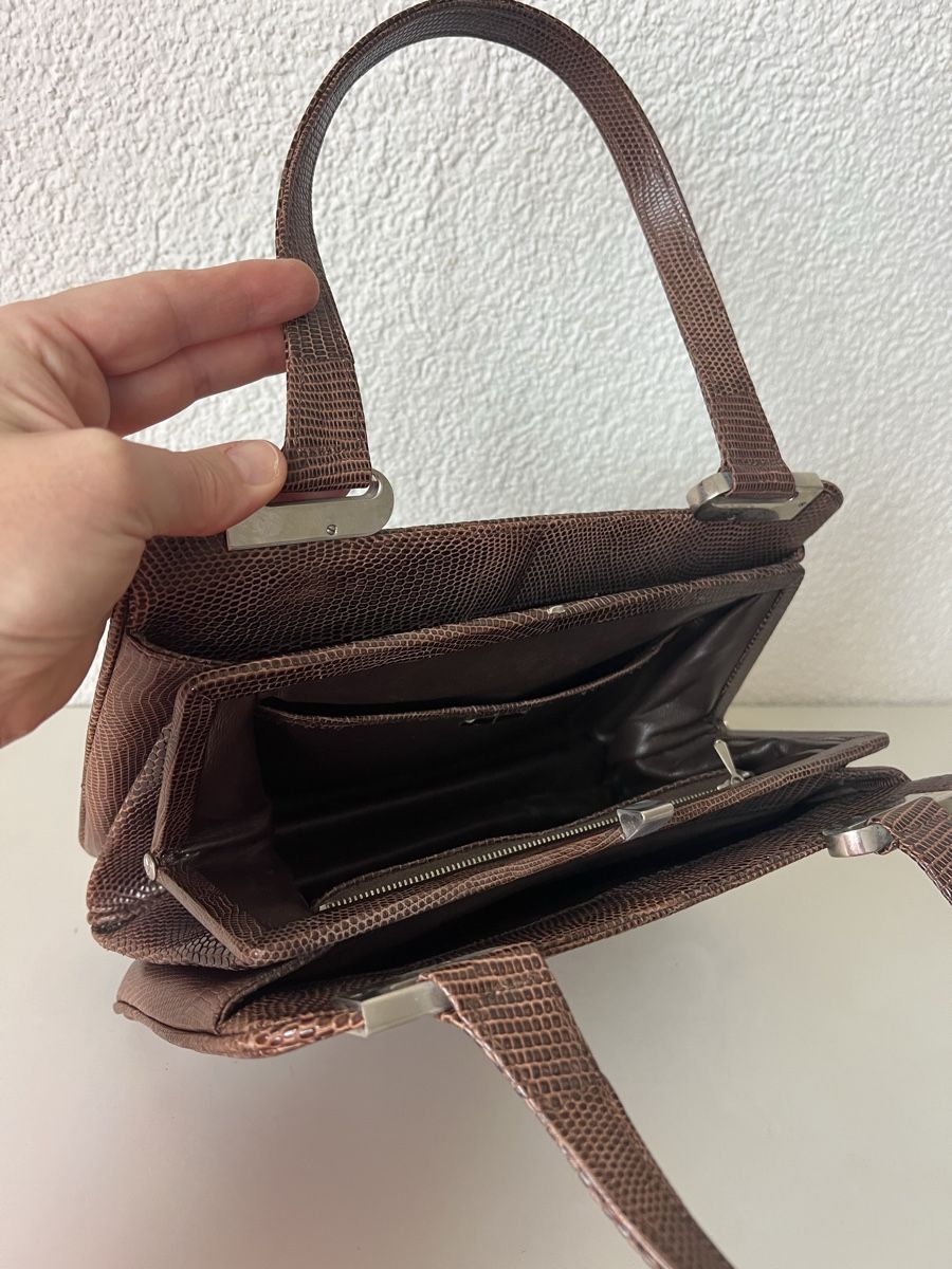 Borse: Vintage Tasche braun – Usato da Bülach venduto da Isles 2