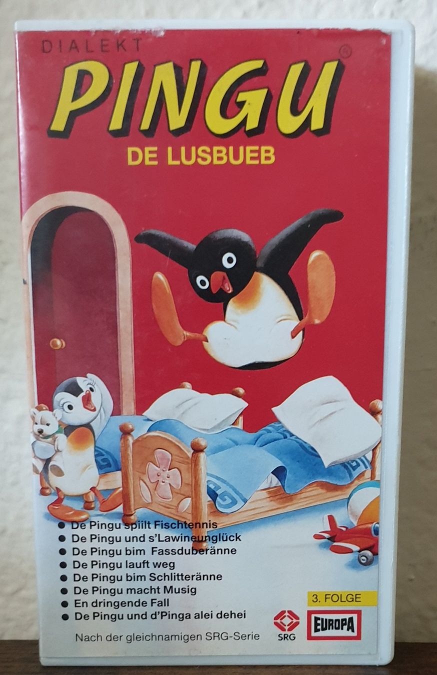 Alle VHS: Pingu de Lusbueb VHS – Gebraucht aus Chur von Vintage-Hunter