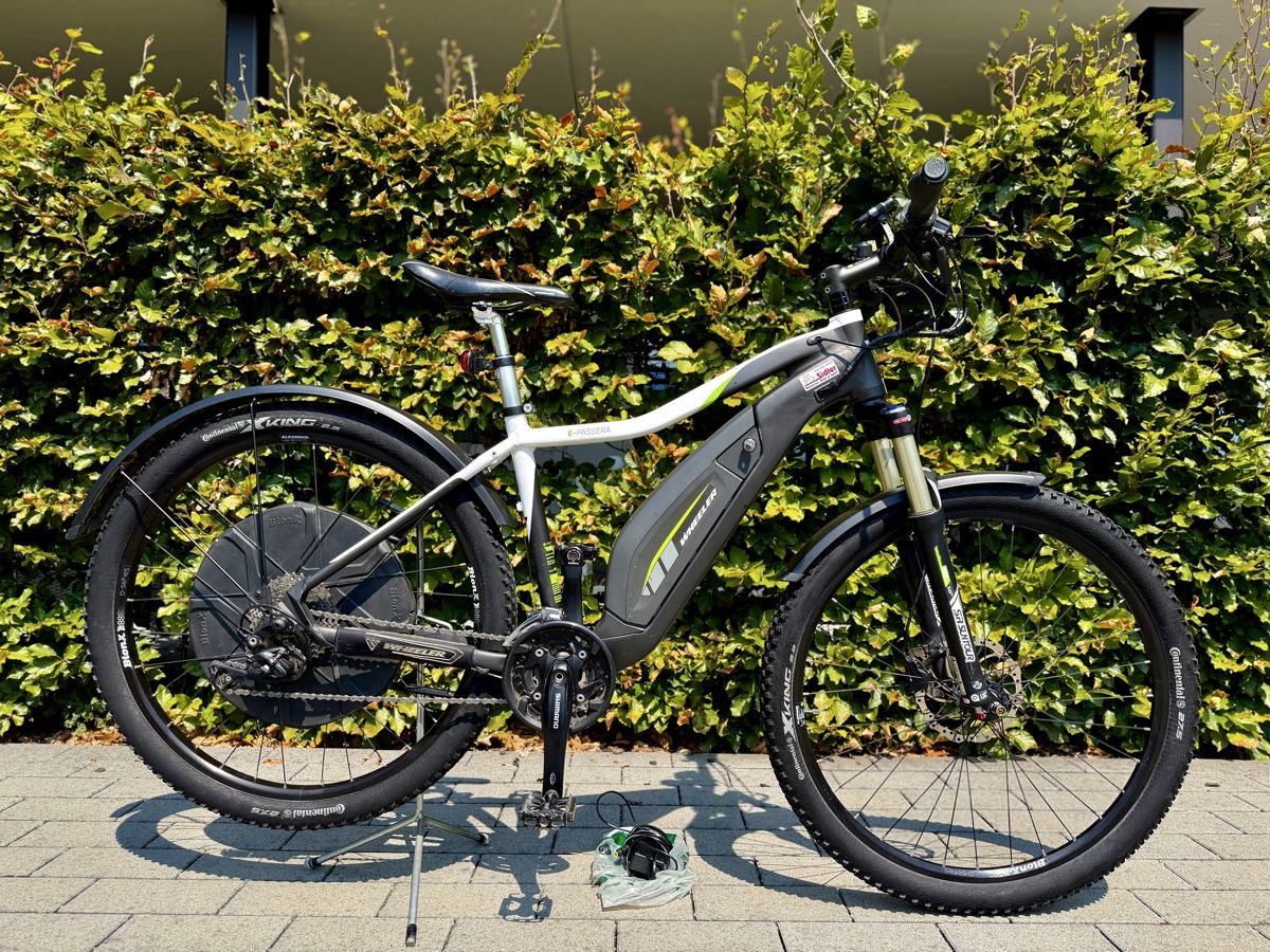 Wheeler Velos: E-Bike Wheeler E-Passera Hardtail – Gebraucht aus Walchwil von lion1366