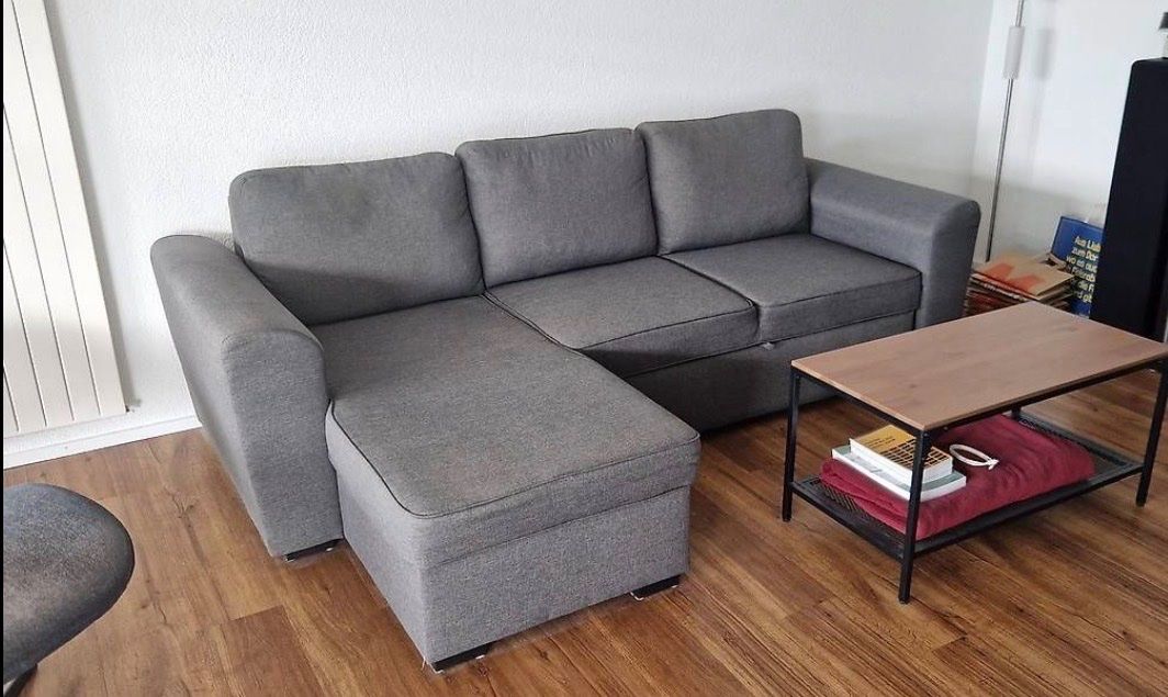 Micasa Divani: Bettsofa / Ecksofa mit Schlaffunktion und Stauraum Tierfrei – Usato da Weinfelden venduto da Lea.883 4