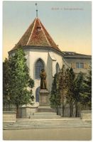 AK Zürich Zwinglidenkmal