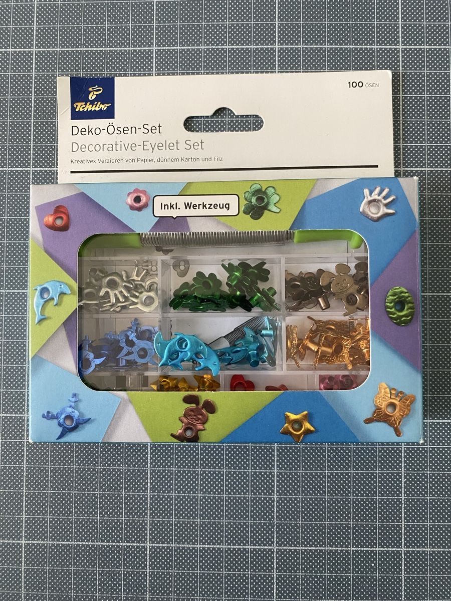 Kit bricolage: Bastel-Set Deko-Ösen von Tchibo – Usato da Flawil venduto da Vera44