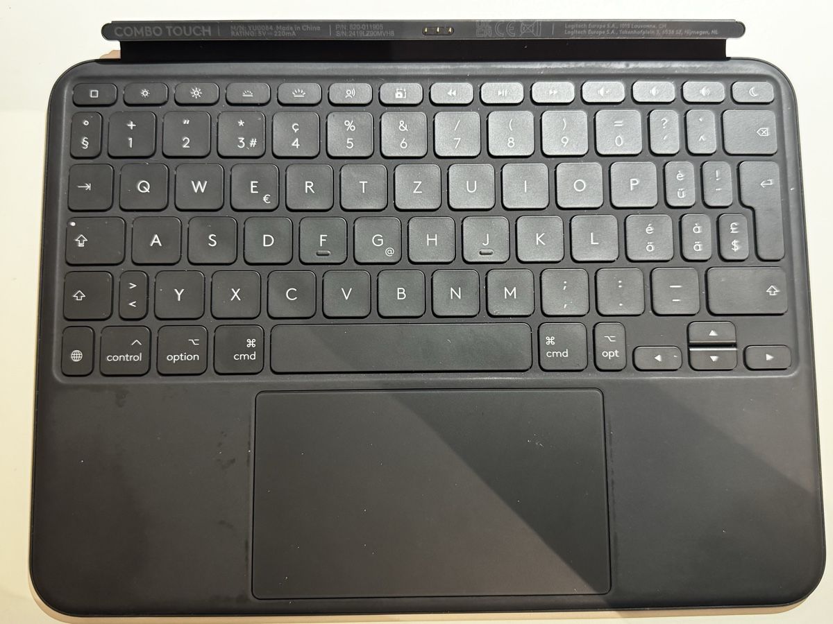 Logitech Tastiere: Logitech Combo Touch Tastatur - iPad Pro 11" M4 - gebraucht – Usato da Erlenbach ZH venduto da lberli 1