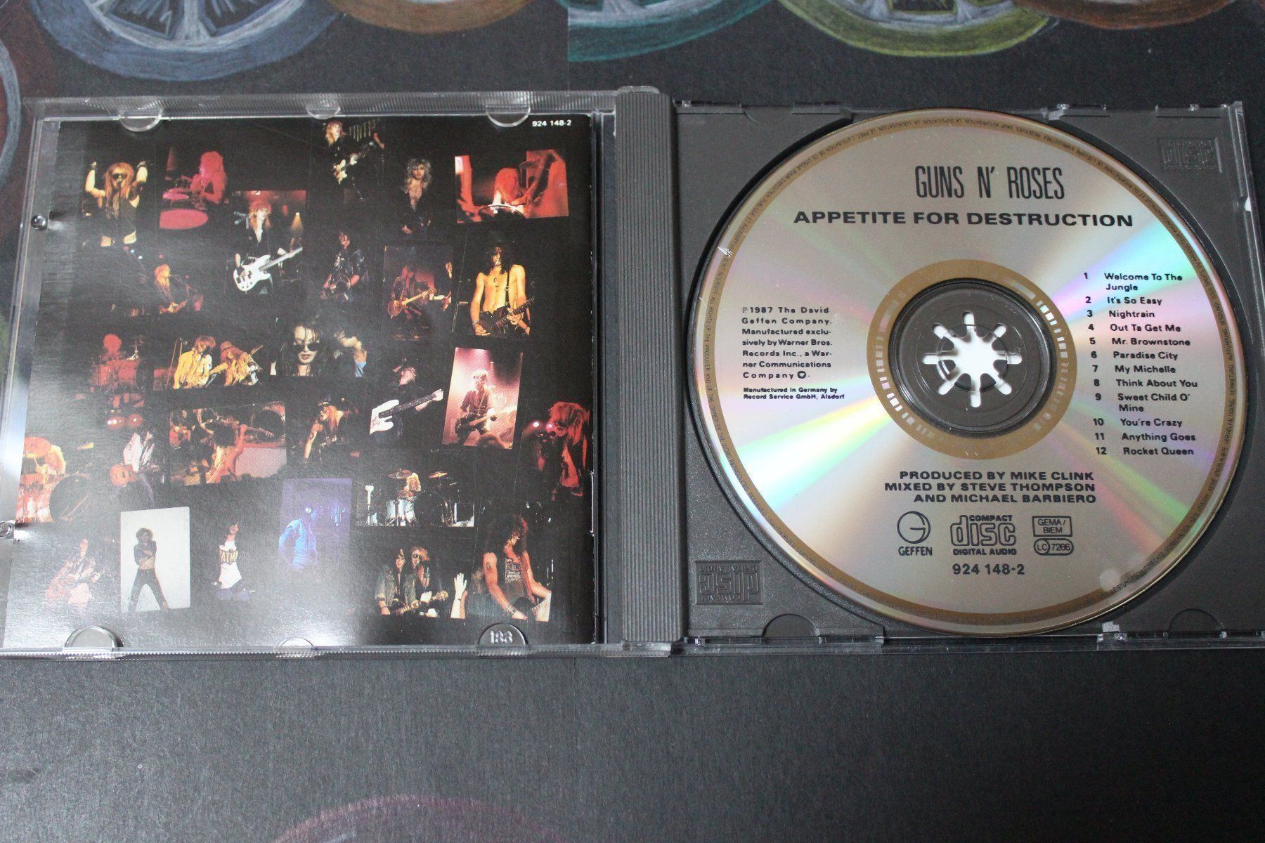 CD: GUNS 'N ROSES - APPETITE FOR DESTRUCTION CD 1987 – Usato da Tübach venduto da JamesStone 3