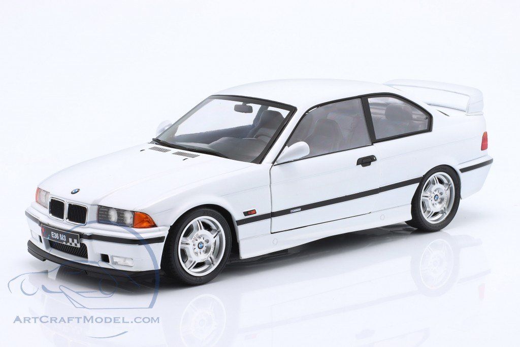 BMW Modellini d'auto: BMW M3 E36 Coupé Plain Body Version 1995 weiss     1:18 – Nuovo e nell'imballaggio originale da Gerlafingen venduto da espero88