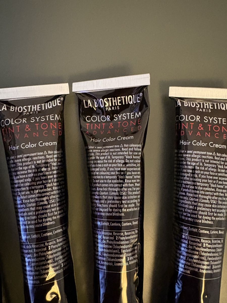 Tinte: 4x La Biosthetique Haarfarbe 10/1 – Usato da Kriens venduto da aloha19 1